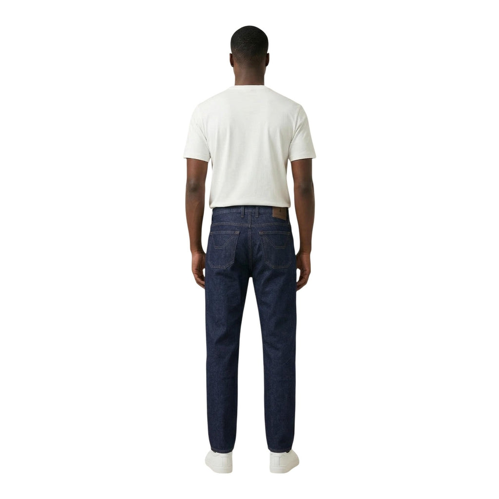 Jeckerson Jeans Uomo Blu Cotone Organico Poliestere Zip - AbbiMar