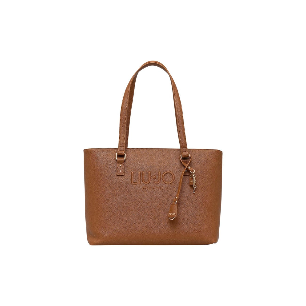 Liu Jo Borsa Donna Beige Poliuretano Tasca Shopper Grande - AbbiMar