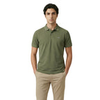 Gant Polo Uomo Verde Cotone Maniche Corte - AbbiMar
