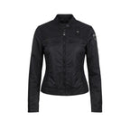 Blauer Giacca Donna Nero Scollo Alto Cerniera Tasche - AbbiMar