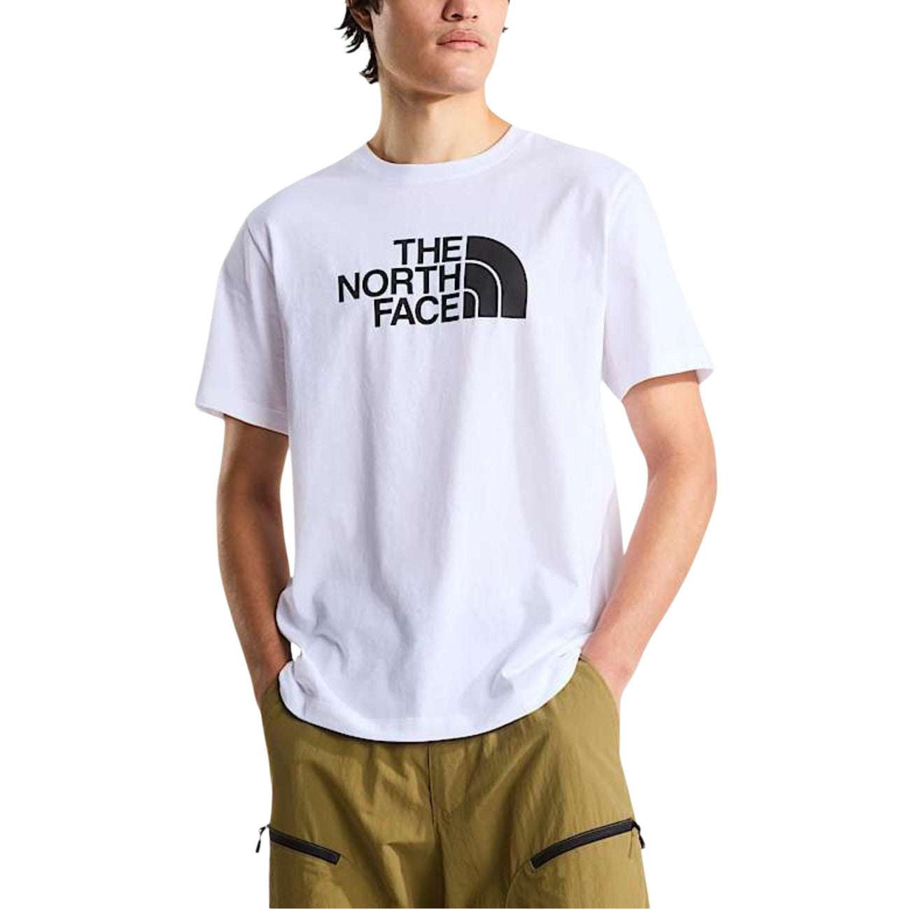 The North Face T-Shirt Uomo Blu Stampa Maniche Corte - AbbiMar