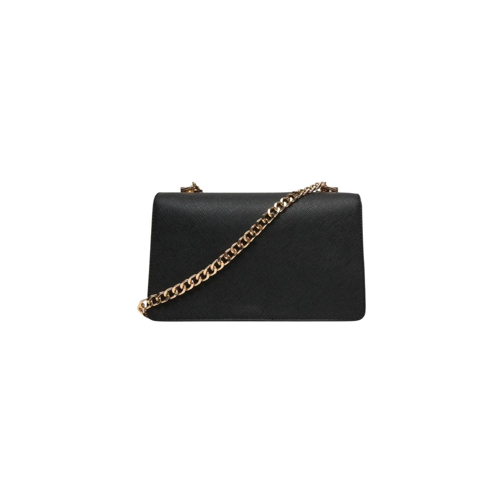 Liu Jo Borsa Donna Nero Poliuretano Zip Bottoni Tasca - AbbiMar