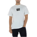 Vans T-Shirt Uomo Bianco Stampa Maniche Corte - AbbiMar