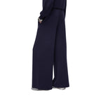 Liu Jo Pantaloni Donna Blu Modal Poliestere Elastan - AbbiMar
