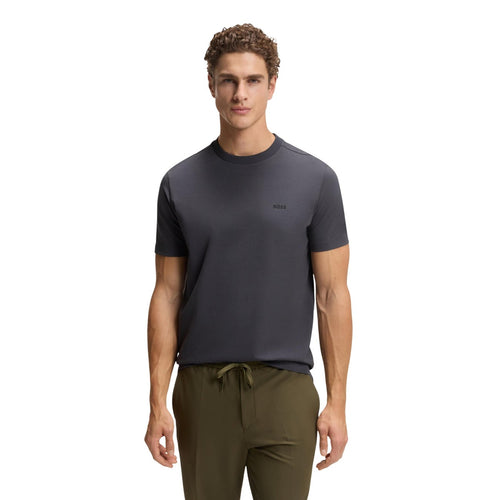 Boss T-Shirt Uomo Grigio Cotone Maniche Corte - AbbiMar