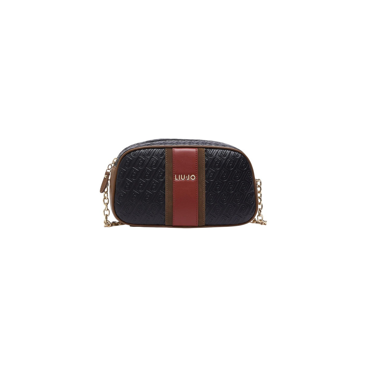 Liu Jo Borsa Donna a Tracolla – Nero, Verde e Marrone Liu Jo