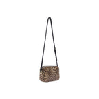 Liu Jo Borsa Donna Marrone Leopardata Cerniera Tracolla - AbbiMar