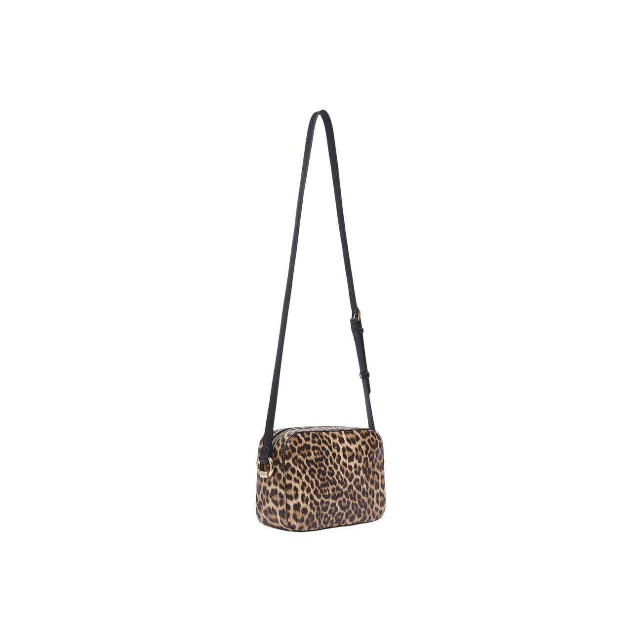 Liu Jo Borsa Donna Marrone Leopardata Cerniera Tracolla - AbbiMar