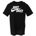 Nike T-Shirt Uomo Nero Stampa Maniche Corte Cotone - AbbiMar