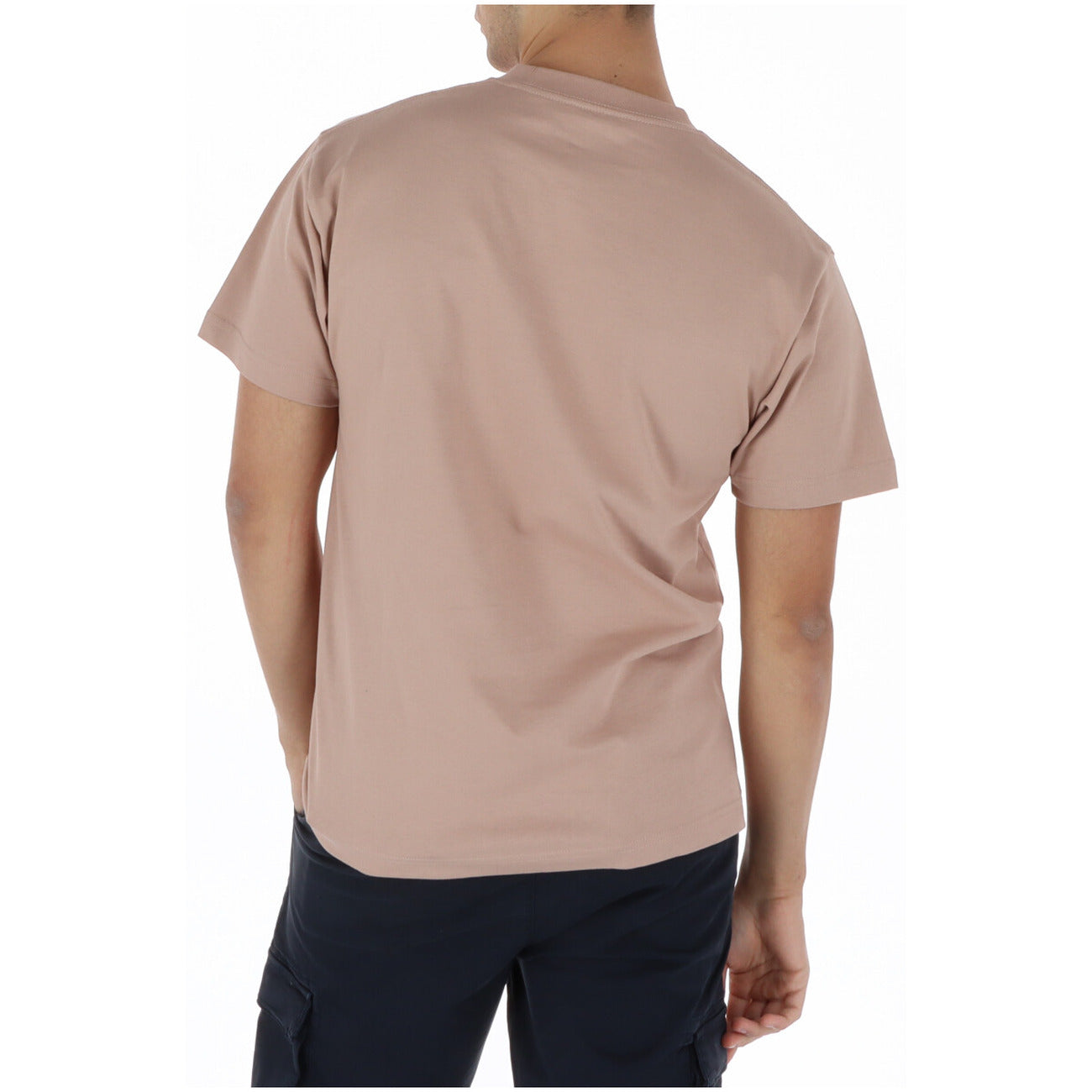 Vans T-Shirt Uomo Marrone Stampa Cotone Maniche Corte - AbbiMar