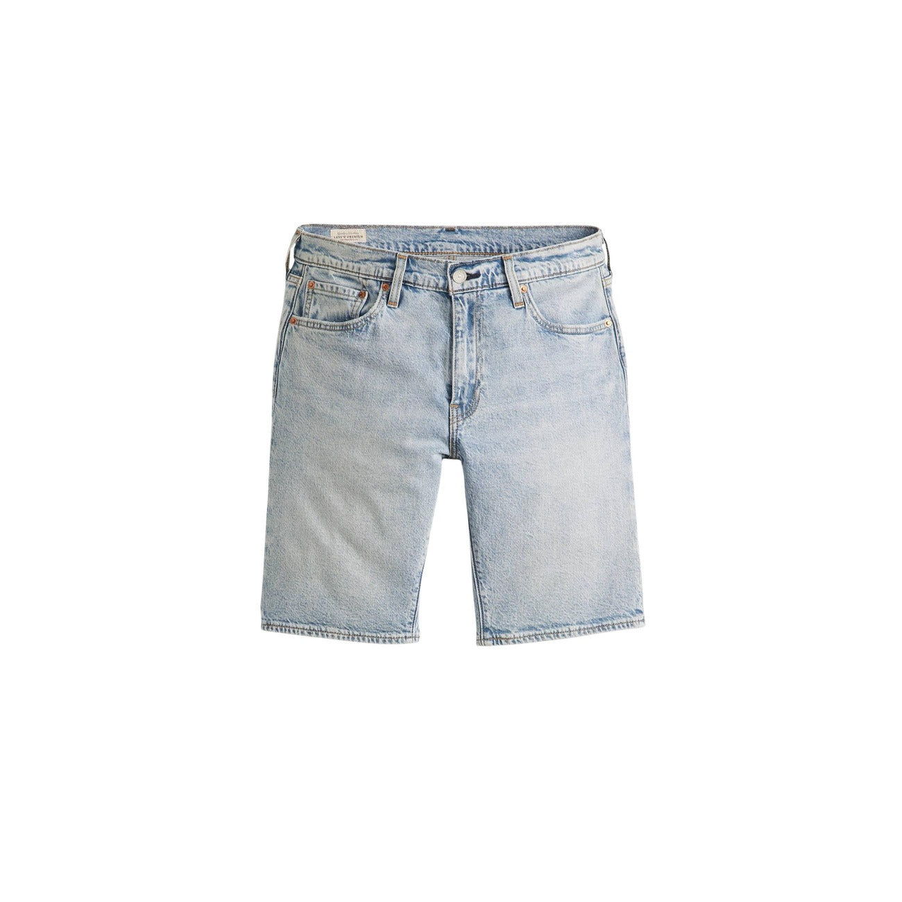 Levis® Bermuda Uomo Azzurro Cotone Bottoni Tasche - AbbiMar