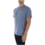 Vans T-Shirt Uomo Azzurro Cotone Maniche Corte - AbbiMar