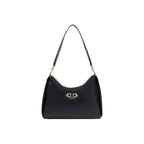 Guess Borsa Donna Nero Poliuretano Cerniera Tasche - AbbiMar