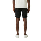 Tommy Hilfiger Jeans Bermuda Uomo Nero Cotone Organico Zip - AbbiMar
