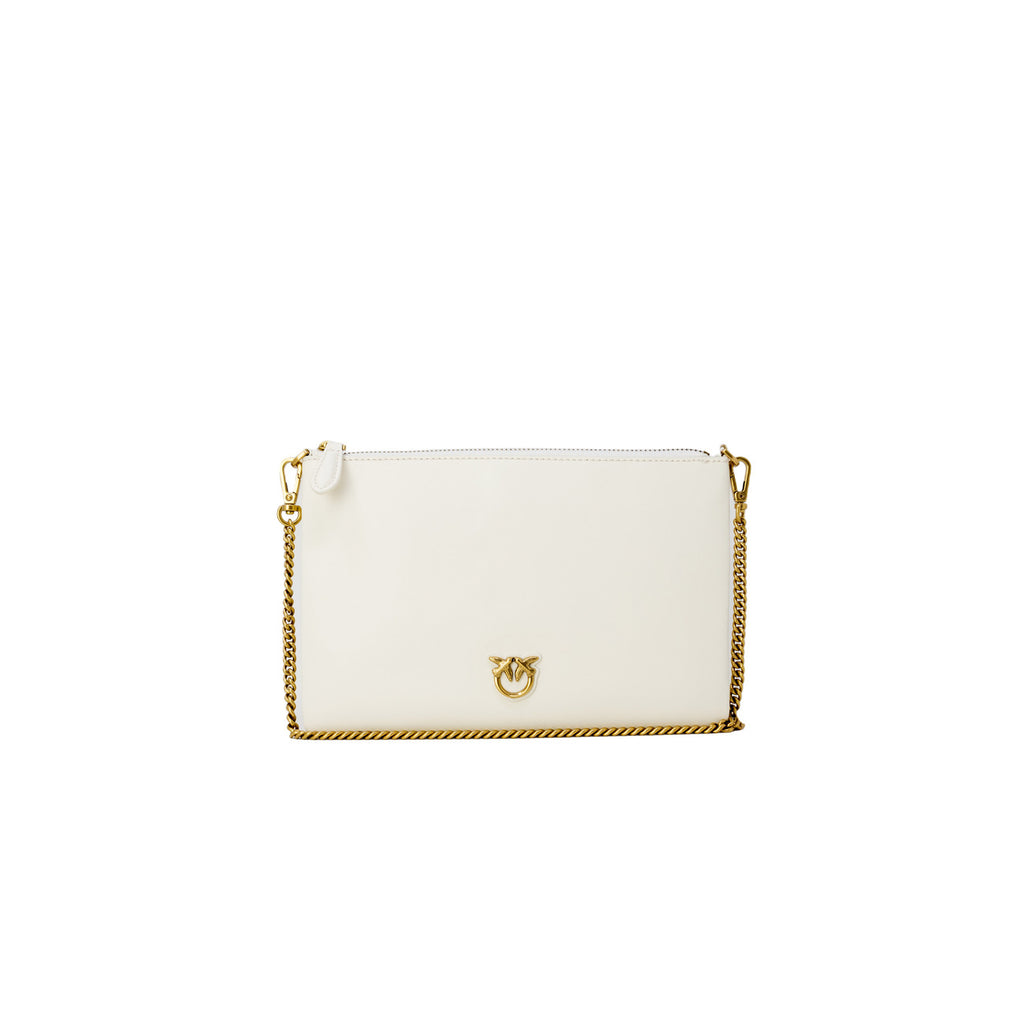 Pinko Borsa Donna Beige Ecopelle Cerniera Flat - AbbiMar