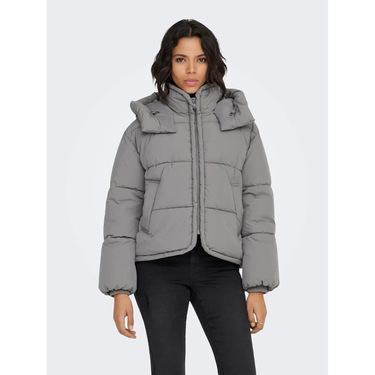 Piumino Corto Donna ONLY ONLCORNELIA Puffer Jacket – Nero |Abbimar Only