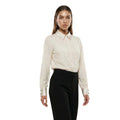 Artigli Camicia Donna Beige Maniche Lunghe Made in Italy - AbbiMar