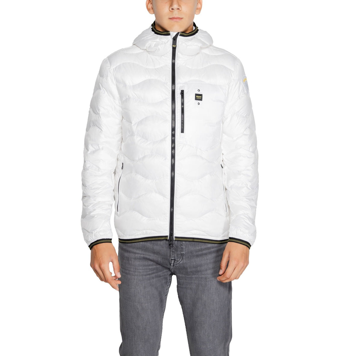Blauer Giubbotto Uomo Blu, Bianco e Nero – Autunno/Inverno Blauer.