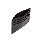 Tommy Hilfiger Portafogli Uomo Nero Pelle Card Holder - AbbiMar