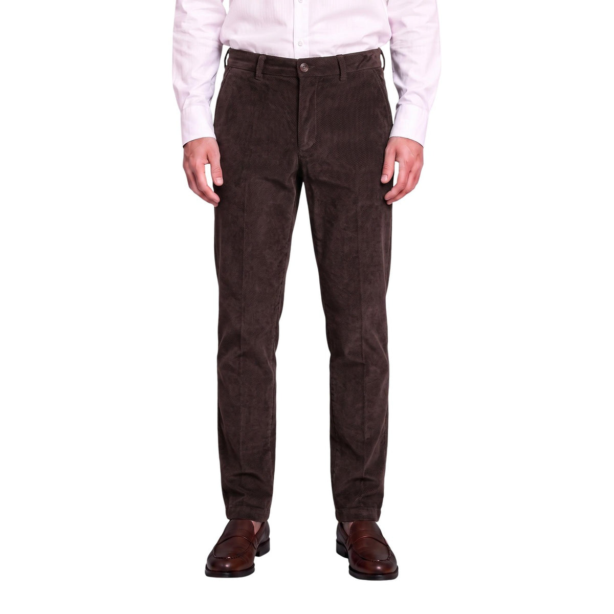 Borghese Pantaloni Uomo Blu in Velluto – Autunno/Inverno Borghese