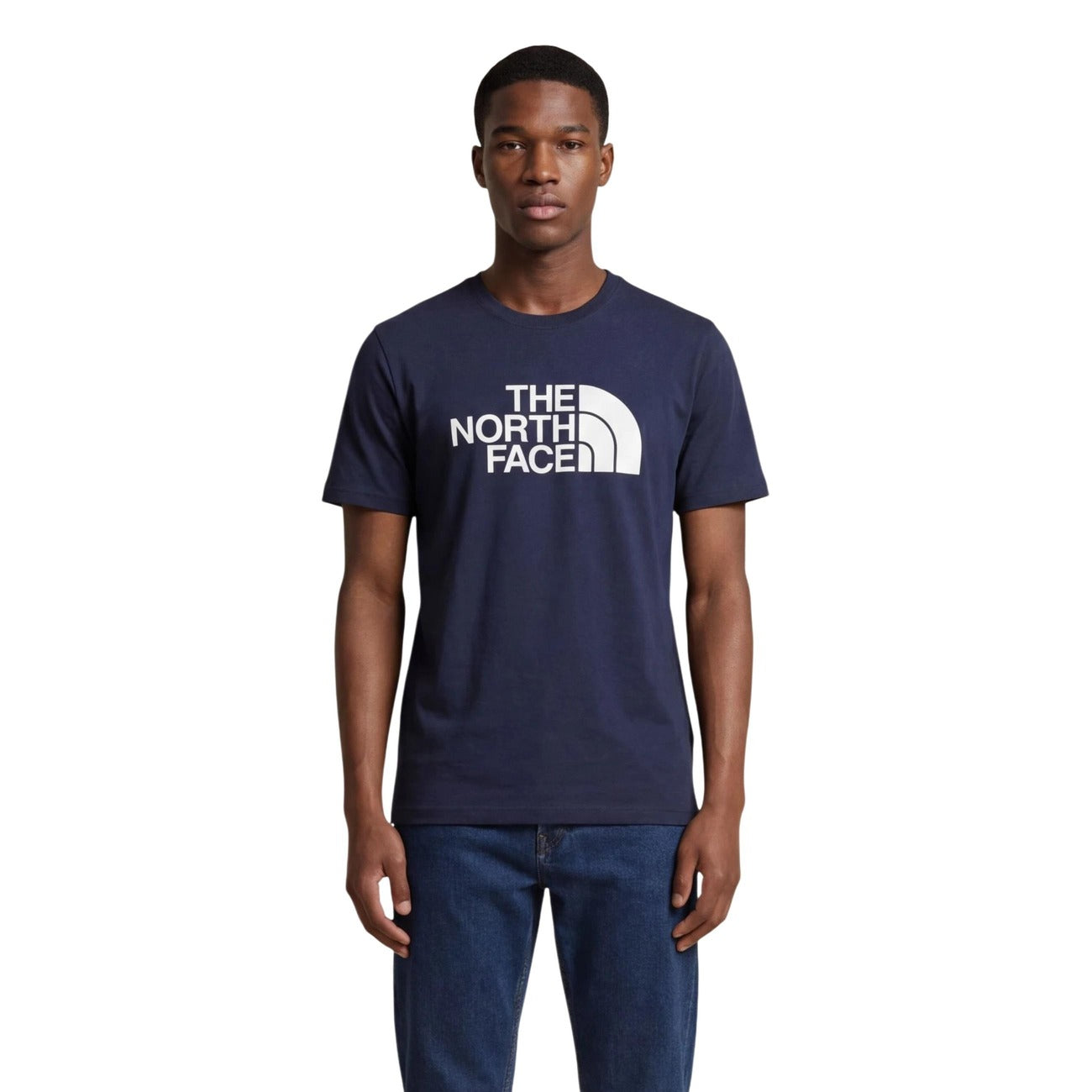 The North Face T-Shirt Uomo Blu Stampa Maniche Corte - AbbiMar