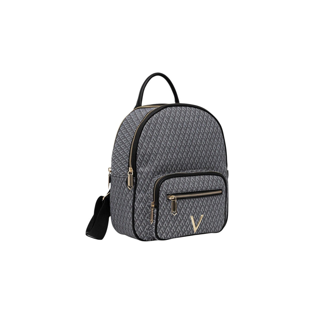 Valentino Bags Borsa Donna Nero Cerniera Tasche Interne Esterne - AbbiMar