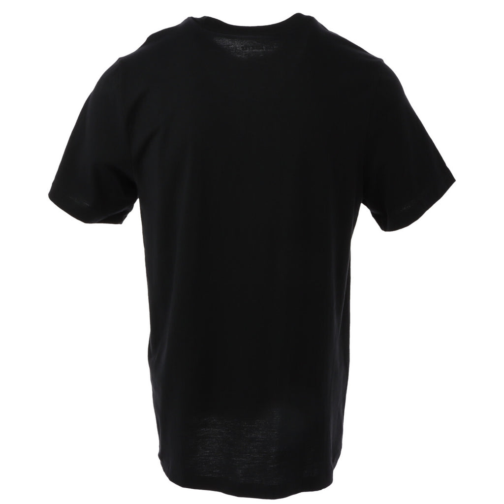 Nike T-Shirt Uomo Nero Stampa Maniche Corte Cotone - AbbiMar