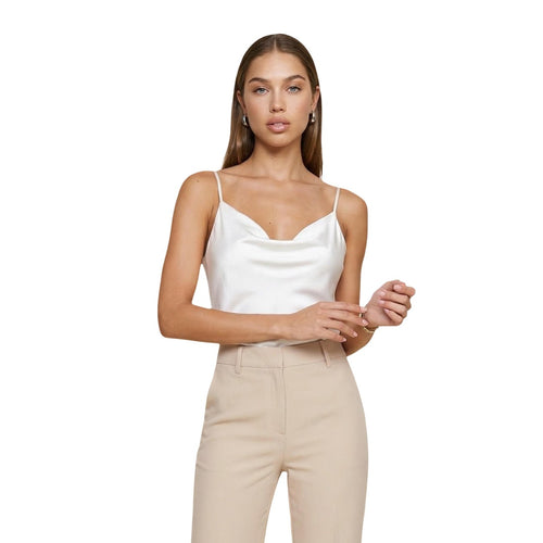 Artigli Top Donna Giallo Spalline Scollo V Made in Italy - AbbiMar