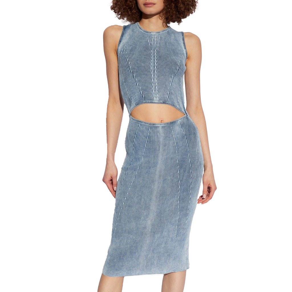 Diesel Abito Donna Blu Smanicato Made in Italy - AbbiMar