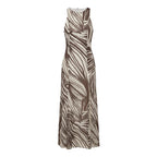 Guess Abito Donna Marrone Stampa Smanicato - AbbiMar