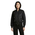 Blauer Giacca Donna Nero Cerniera Maniche Lunghe Tasche - AbbiMar