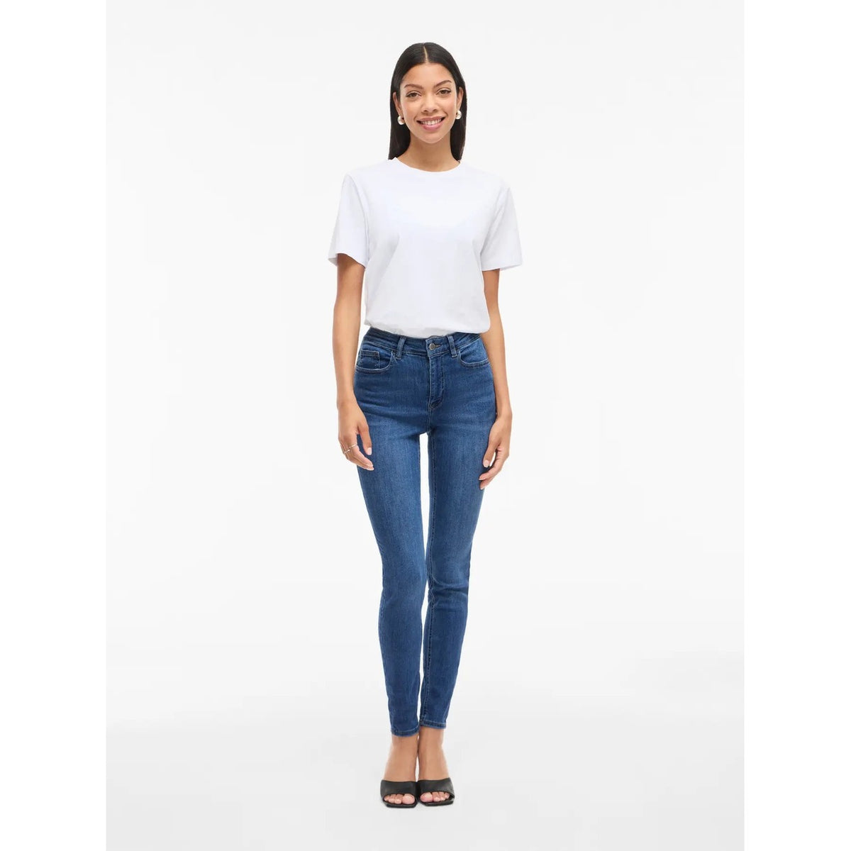 Vila Clothes Jeans Donna