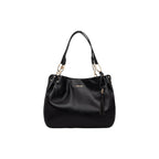 Liu Jo Borsa Donna Nero Poliuretano Tasca Interna Shopper - AbbiMar