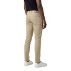Jeckerson Pantaloni Uomo Beige Ciniglia Zip Tasche - AbbiMar