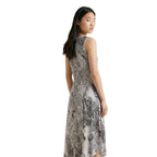 Desigual Abito Donna Grigio Stampa Smanicato - AbbiMar