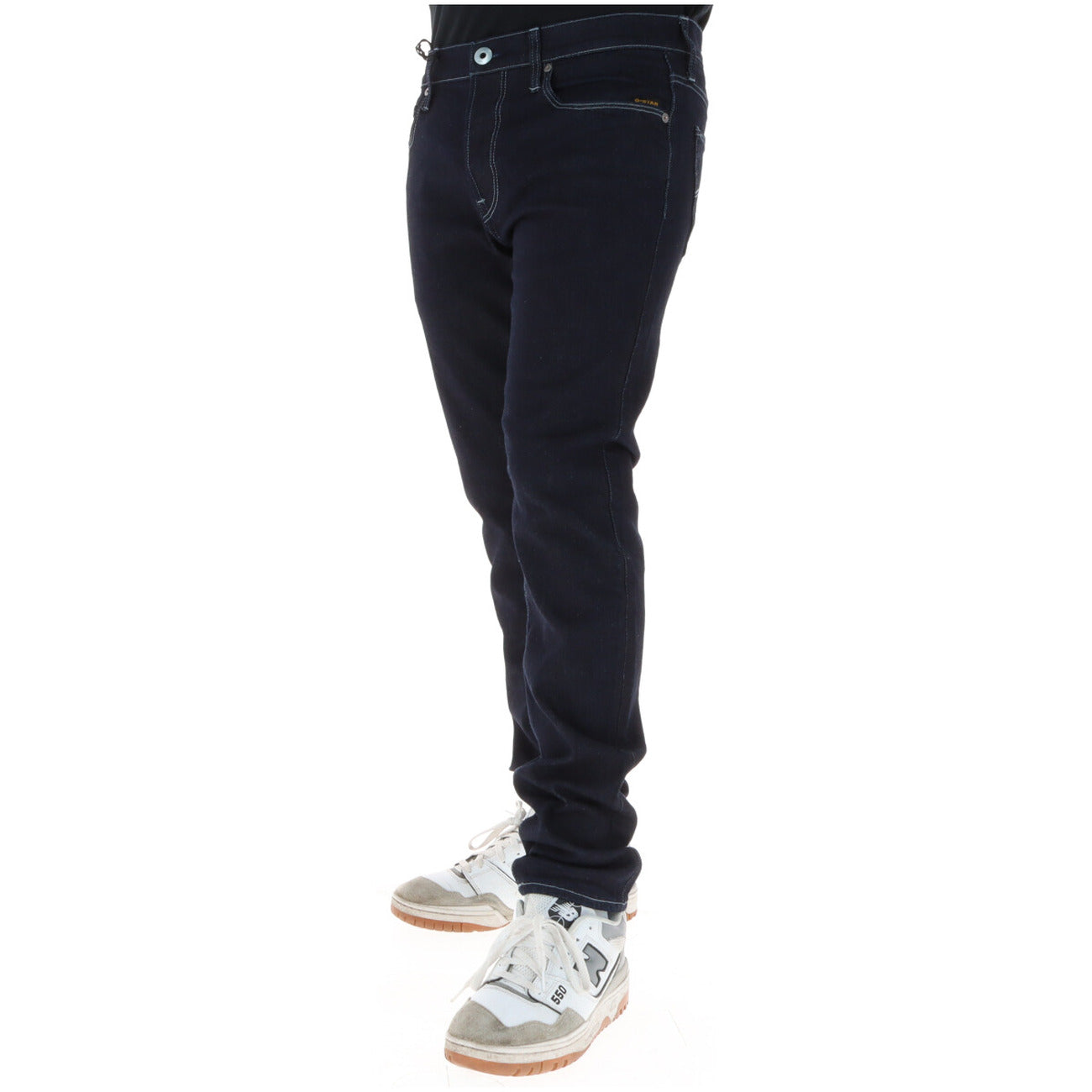 G-Star Jeans Uomo Blu Cotone Organico Elastan Bottoni - AbbiMar