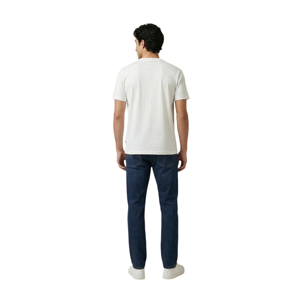 Replay T-Shirt Uomo Bianco Stampa Maniche Corte - AbbiMar