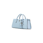 Guess Borsa Donna Azzurro Poliuretano Cerniera Tracolla - AbbiMar