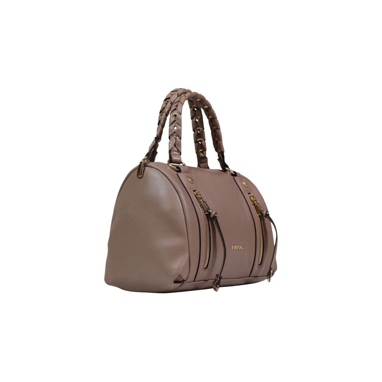 Liu Jo Borsa Donna Beige Poliuretano Cerniera Tasche - AbbiMar