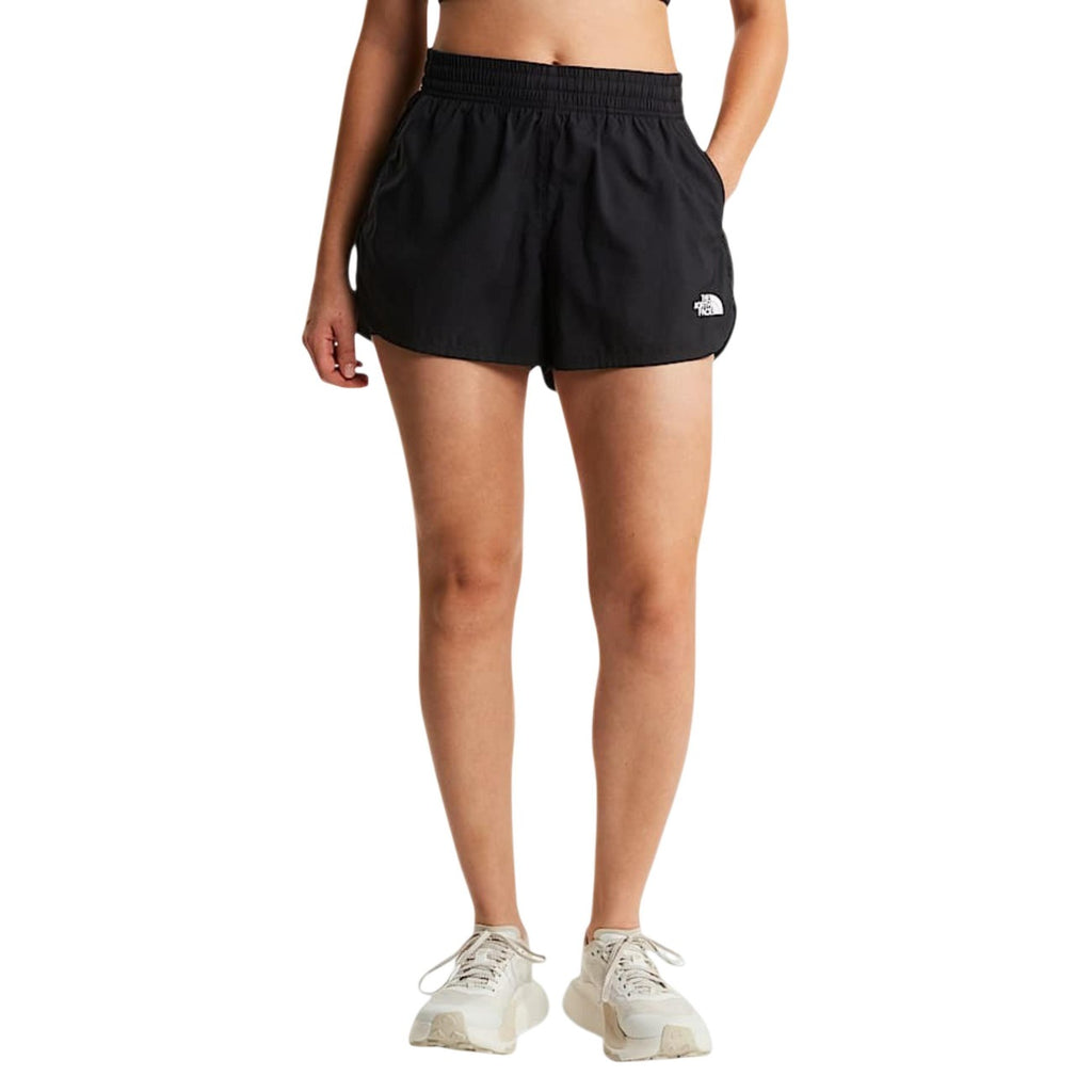 The North Face Shorts Donna Nero Poliestere Elastan Tasche - AbbiMar