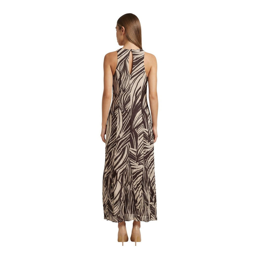 Guess Abito Donna Marrone Stampa Smanicato - AbbiMar