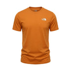 The North Face T-Shirt Uomo Arancione Stampa Maniche Corte - AbbiMar