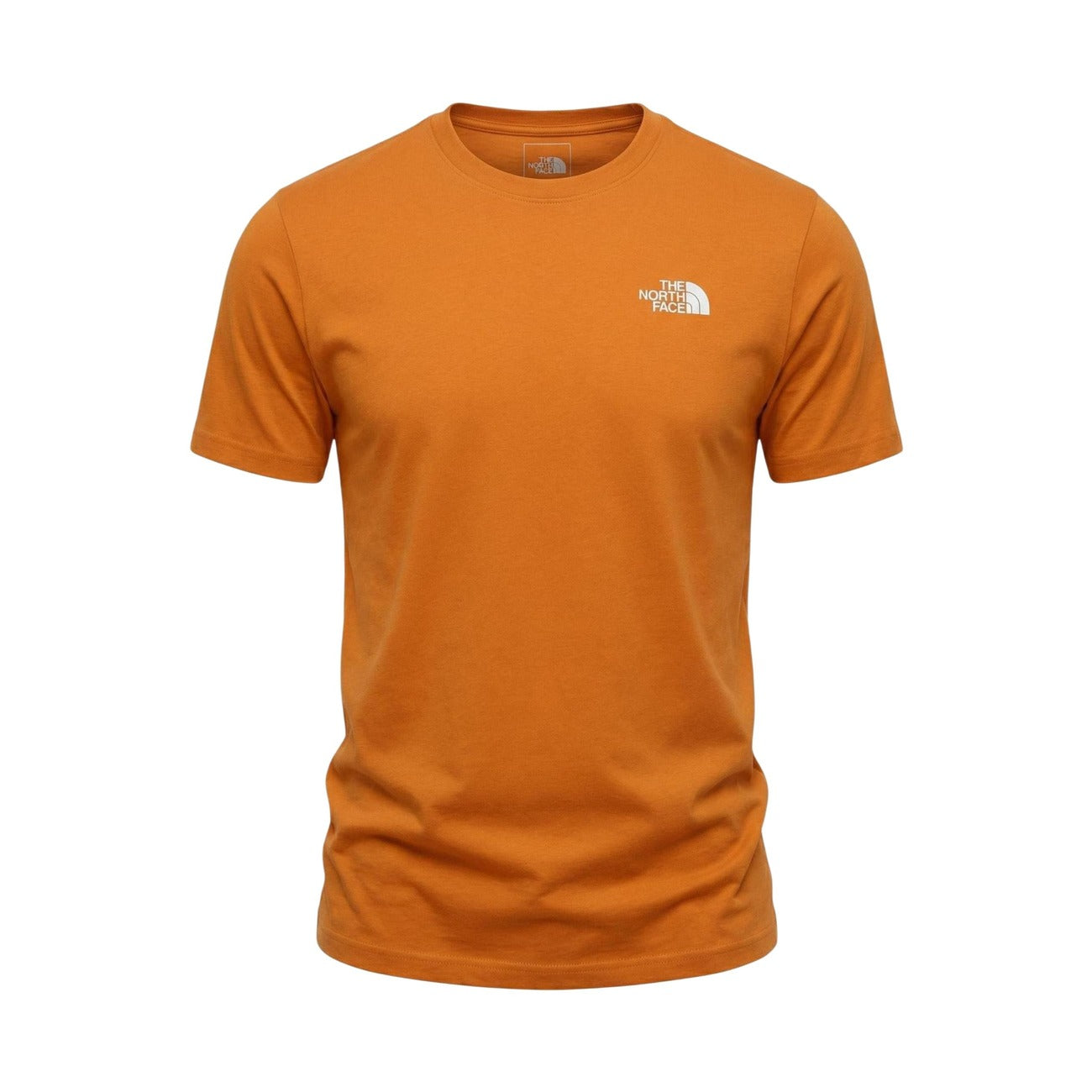 The North Face T-Shirt Uomo Arancione Stampa Maniche Corte - AbbiMar