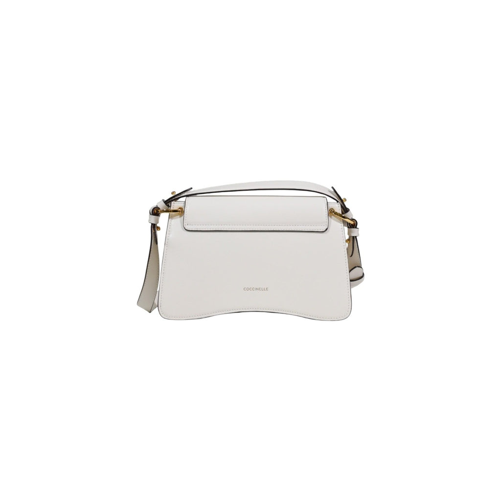 Coccinelle Borsa Donna Bianco Pelle Tracolla Borsa a Mano - AbbiMar