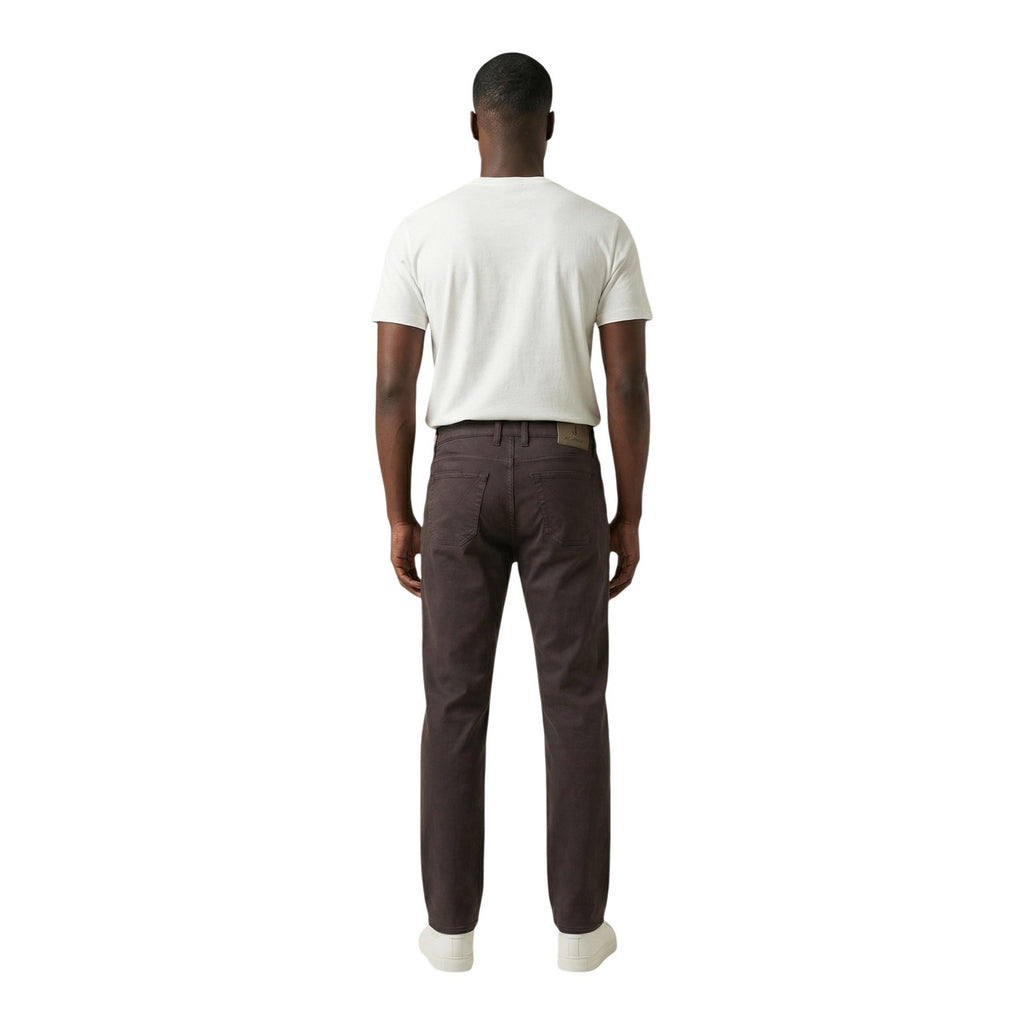 Jeckerson Pantaloni Uomo Marrone Beige Cotone Poliestere Zip - AbbiMar