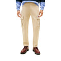 Tommy Hilfiger Jeans Pantaloni Uomo Beige Cotone Organico Zip - AbbiMar