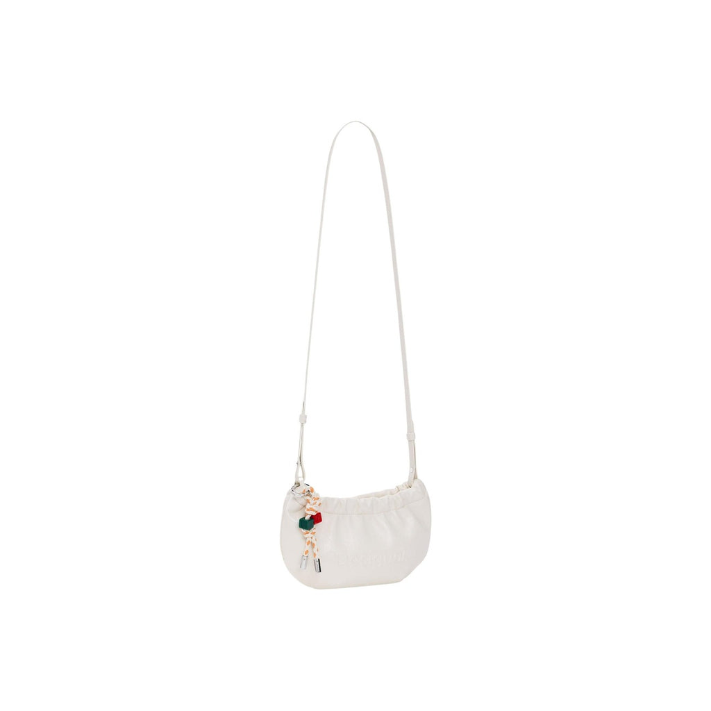 Desigual Borsa Donna Beige Poliestere Cerniera Tracolla - AbbiMar