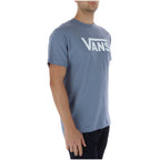 Vans T-Shirt Uomo Azzurro Stampa Maniche Corte - AbbiMar