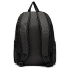 Vans Zaino Uomo Nero Quadri Poliestere Cerniera Tasche - AbbiMar