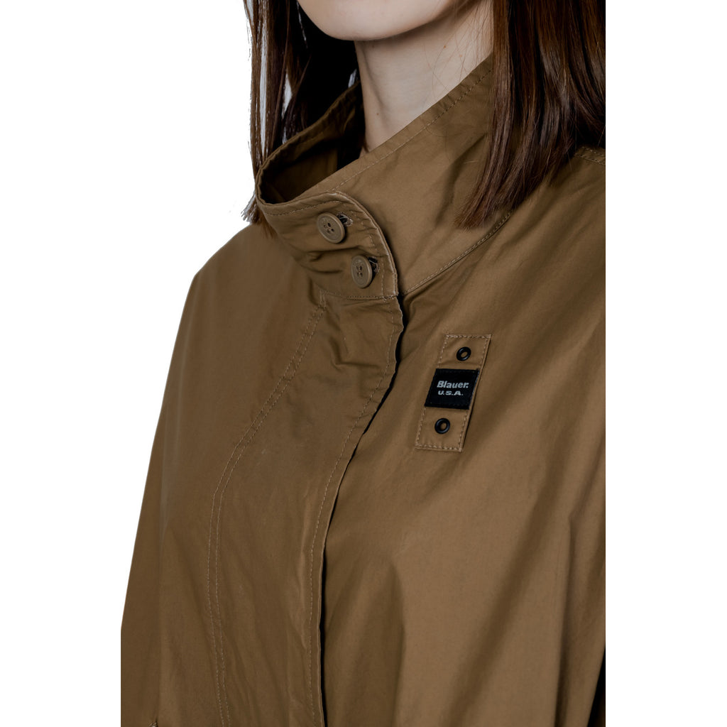 Blauer Giacca Donna Marrone Cotone Zip e Lacci - AbbiMar